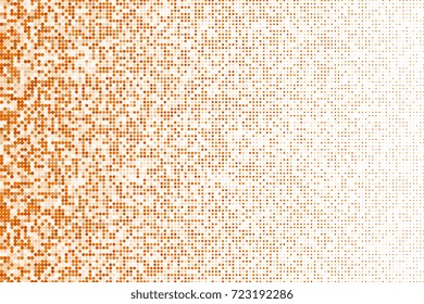 Colorful halftone background with circles. Vector illustration