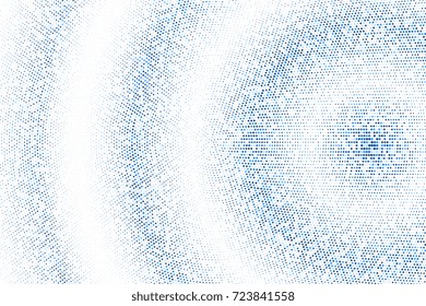 Colorful halftone background with circles. Vector illustration