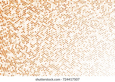 Colorful halftone background with circles. Vector illustration
