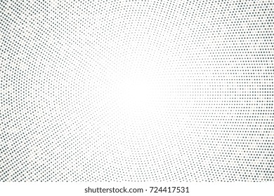 Colorful halftone background with circles. Vector illustration