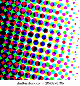 Colorful halftone background. Colorful polka dot. Halftone patterns. Modern Halftone Background, backdrop, texture, pattern. Vector illustration.