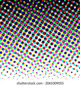 Colorful halftone background. Colorful polka dot. Halftone patterns. Modern Halftone Background, backdrop, texture. Vector illustration.