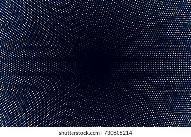 Colorful halftone dots on background. Creative geometric background in halftone style. Vector illustration