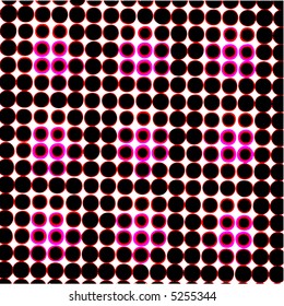 colorful halftone pattern