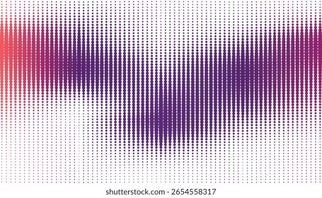 A colorful halftone pattern with varying dot sizes creating a gradient effect.