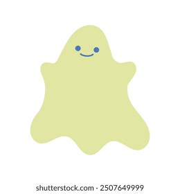 Colorful Halloween Sticker - Ghost