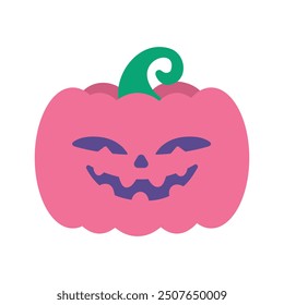 Colorful Halloween Sticker - Pumpkin