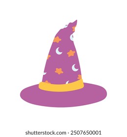 Colorful Halloween Sticker - Witch's Hat