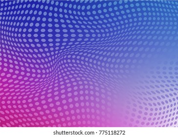 Colorful halphtone background