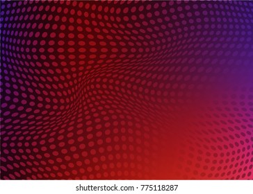 Colorful halphtone background