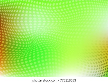 Colorful halphtone background