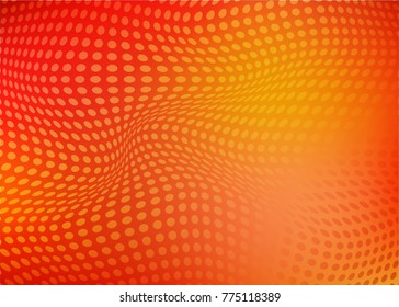 Colorful halphtone background