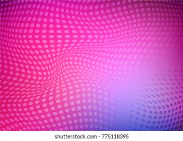 Colorful halphtone background