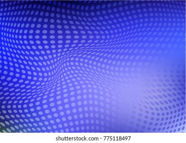 Colorful halphtone background