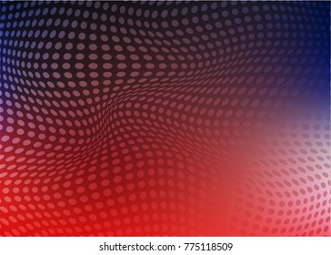Colorful halphtone background