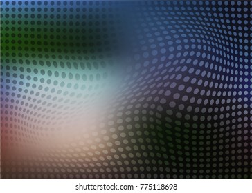 Colorful halphtone background