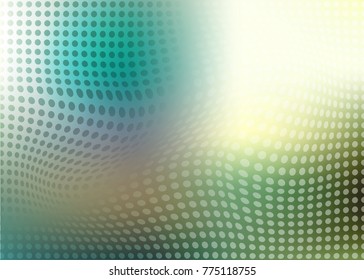 Colorful halphtone background