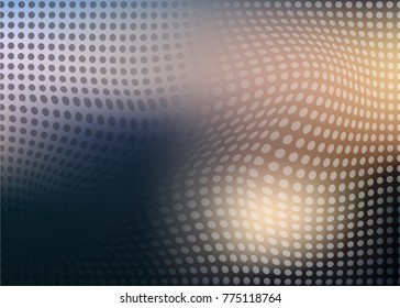 Colorful halphtone background