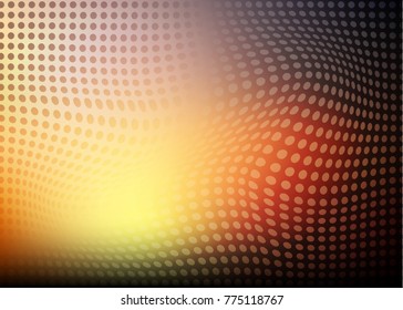 Colorful halphtone background