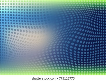 Colorful halphtone background