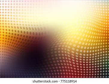 Colorful halphtone background
