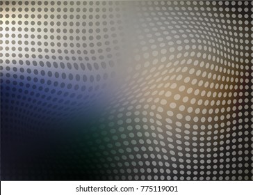 Colorful halphtone background
