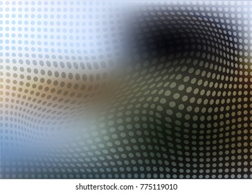 Colorful halphtone background
