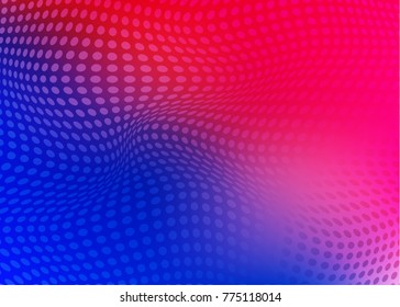 Colorful halphtone background template