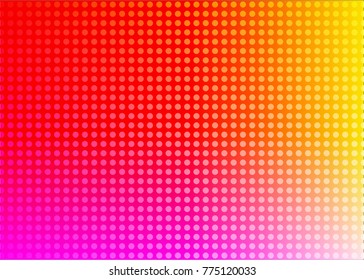 Colorful halphtone background template