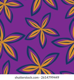 Colorful hand draw flowers seamless pattern for fabric textile wallpaper.