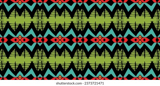 Colorful Hand Drawing Surface Pattern Sound Wave Design