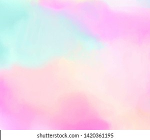 Colorful hand drawn paper texture smudges vivid vector card for cover, scrapbook, design, poster, wallpaper