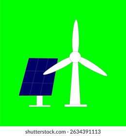 Colorful hand-drawn doodle vector illustration of energy and sustainability concepts. Includes icons of renewable energy, solar panels, electricity, eco-friendly technology, and power generation. Edit