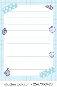 Colorful Hand-Drawn Notes Notepad Design