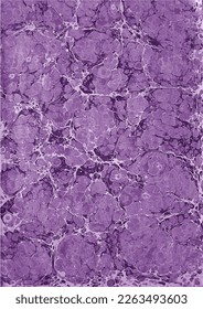 Colorful handmade marble background. Traditional Turkish technique. Painting on water followed by printing on paper. Vector illustration