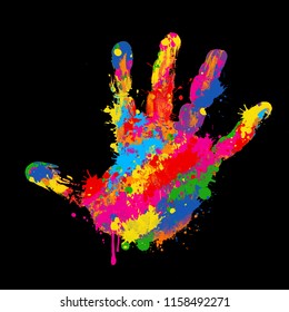 13,777 Colored handprints Images, Stock Photos & Vectors | Shutterstock