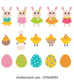 Colorful Happy Easter