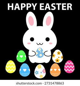 Colorido Feliz Día de Pascua Fondo Vector Primavera Festiva 2026