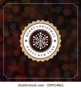 Colorful Happy New Year 2016 3d message vector background. 
