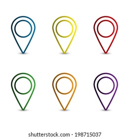 Colorful header designs