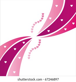 colorful heart background
