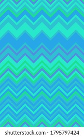Farbige Herringbone-Chevron-Struktur Zickzack-Vektormuster, abstrakte geometrische nahtlose Hintergründe oder Vintage-Tapete.
