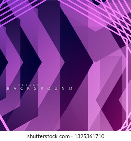 colorful hexagon abstract background. Transparent vector background in EPS 10