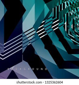 colorful hexagon abstract background. Transparent vector background in EPS 10