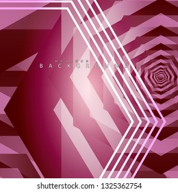 colorful hexagon abstract background. Transparent vector background in EPS 10