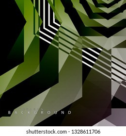 colorful hexagon abstract background. Transparent vector background in EPS 10