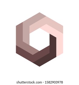 a colorful hexagon arranged neatly in a pattern. This elegant template can be used for gift covers, fashions, wallpapers, websites, book covers and logos.