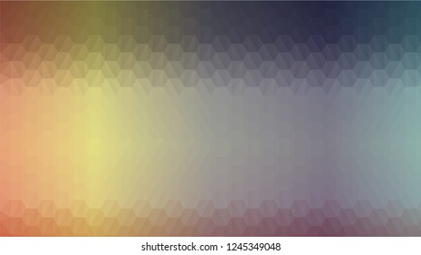 Colorful, hexagon low poly, mosaic pattern background, Vector polygonal illustration graphic, Origami style with gradient,  racio 1:1.777 Ultra HD, 8K