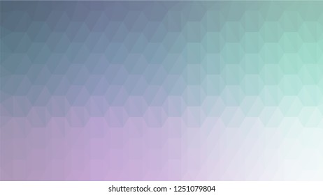 Colorful, hexagon low poly, mosaic pattern background, Vector polygonal illustration graphic, Origami style with gradient