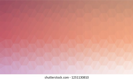 Colorful, hexagon low poly, mosaic pattern background, Vector polygonal illustration graphic, Origami style with gradient